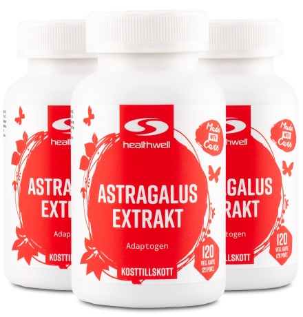 Miniatyrbild Healthwell Astragalus Extrakt, 360 kaps
