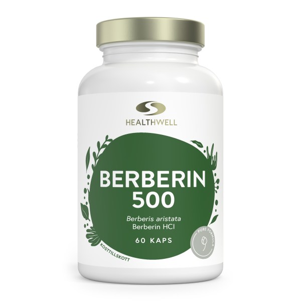 Healthwell Berberin 500, 60 kaps