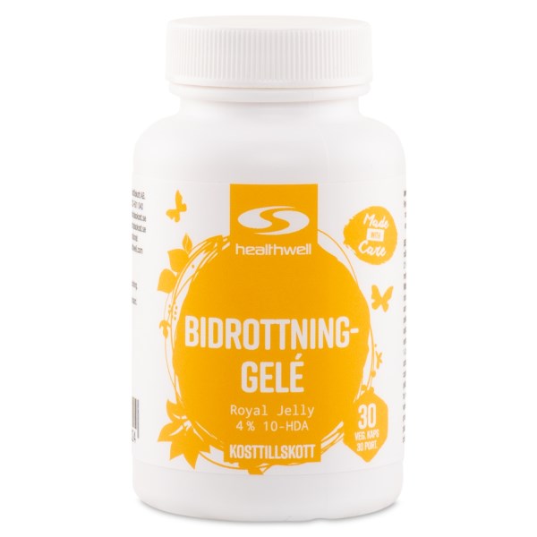 Healthwell Bidrottninggelé, 30 kaps