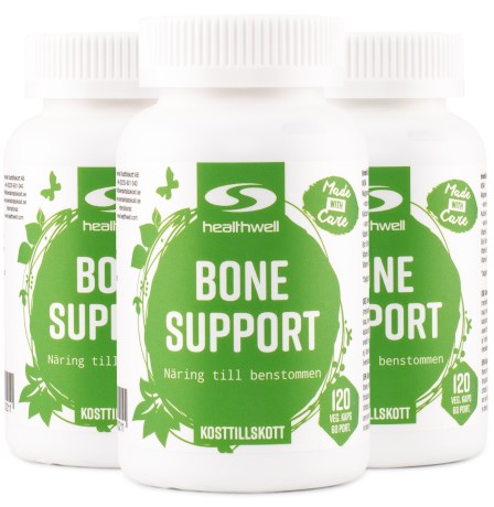 Miniatyrbild Healthwell Bone Support, 360 kaps
