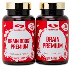Miniatyrbild Healthwell Brain & Brainboost Premium Paket, Paket