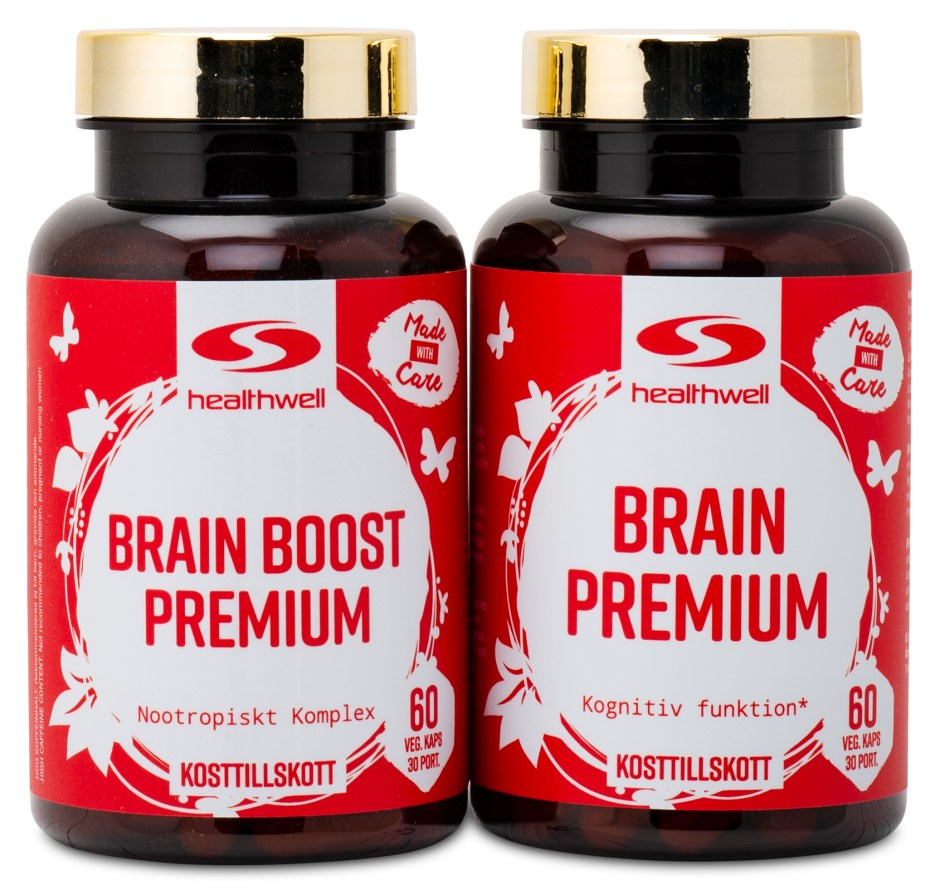 Miniatyrbild Healthwell Brain & Brainboost Premium Paket, Paket