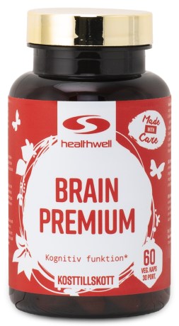 Miniatyrbild Healthwell Brain Premium, 60 kaps