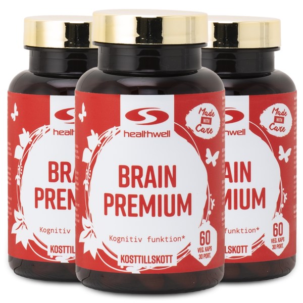 Healthwell Brain Premium, 180 kaps