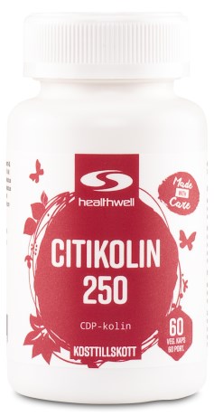 Miniatyrbild Healthwell Citikolin 250, 60 kaps