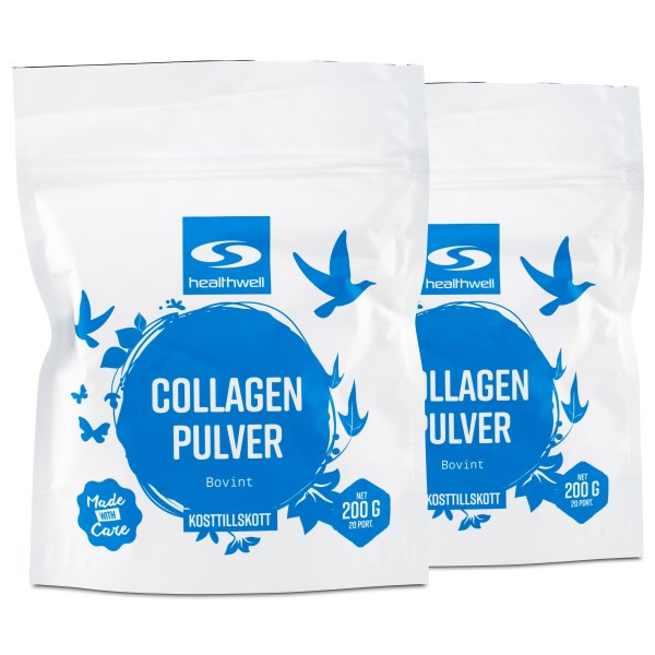 Healthwell Collagen Pulver Bovint, 400 g