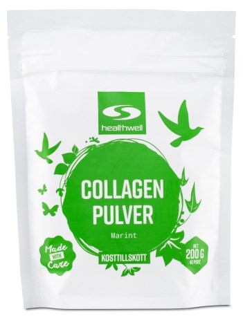 Miniatyrbild Healthwell Collagen Pulver Marint, 200 g