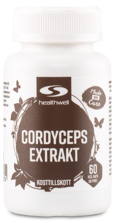 Miniatyrbild Healthwell Cordyceps Extrakt, 60 kaps