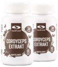 Miniatyrbild Healthwell Cordyceps Extrakt, 120 kaps