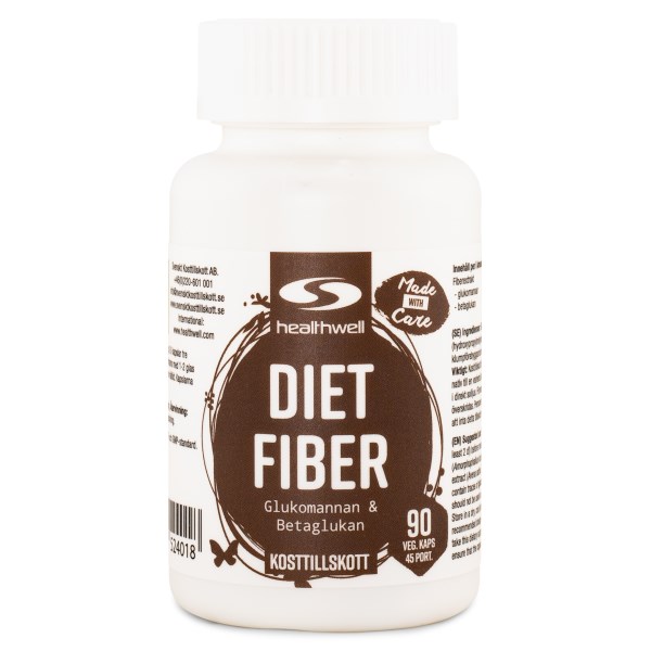 Healthwell Diet Fiber 90 kaps