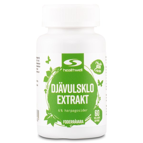 Healthwell Djävulsklo Extrakt, 60 kaps