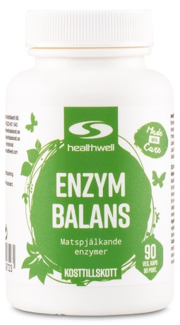 Miniatyrbild Healthwell Enzym Balans, 90 kaps