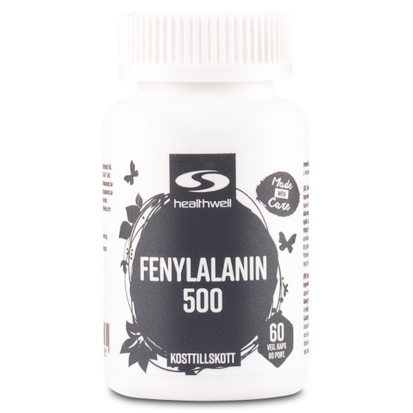 Healthwell Fenylalanin 500, 60 kaps