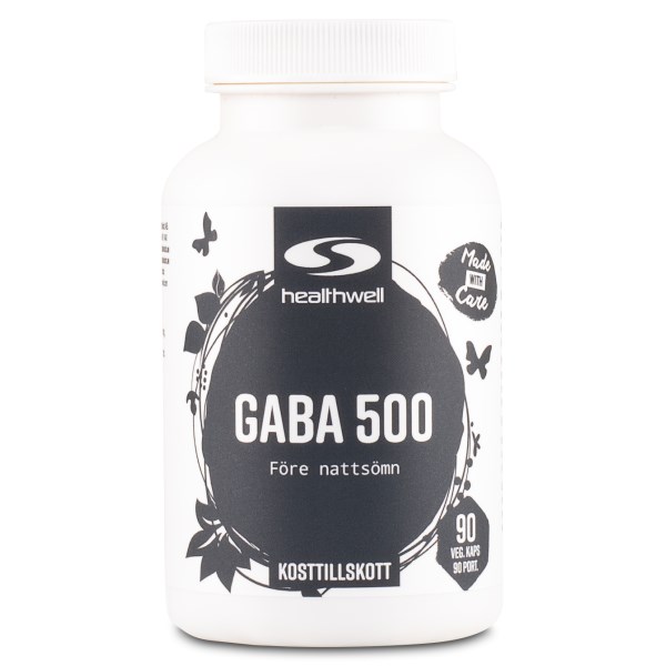 Healthwell GABA 500, 90 kaps