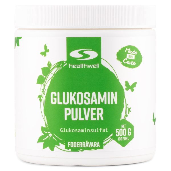 Healthwell Glukosamin Pulver, 500 g