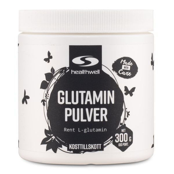 Healthwell Glutamin Pulver, 300 g