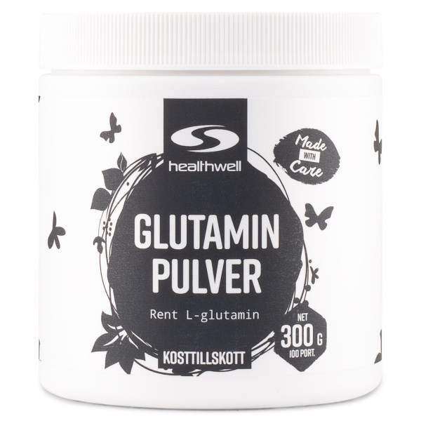 Healthwell Glutamin Pulver, 300 g
