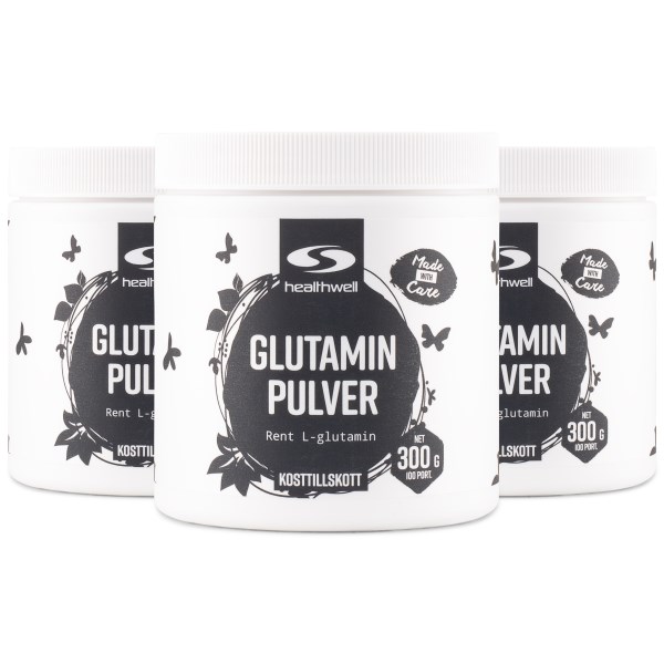 Healthwell Glutamin Pulver, 900 g