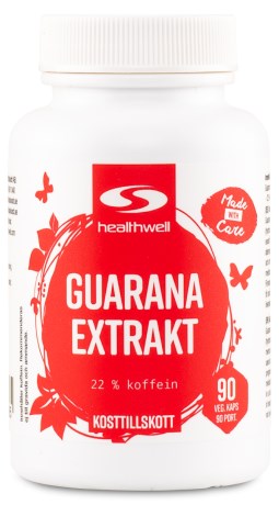 Miniatyrbild Healthwell Guarana Extrakt, 90 kaps