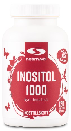 Miniatyrbild Healthwell Inositol 1000, 120 kaps