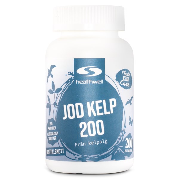 Healthwell Jod Kelp 200, 200 tabl