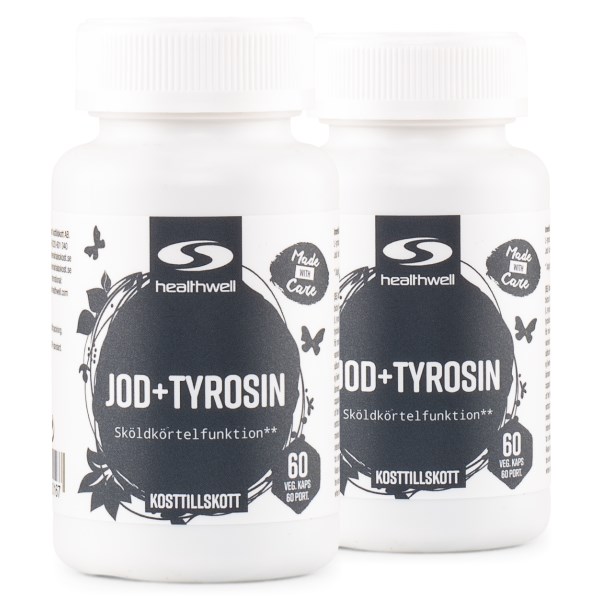 Healthwell Jod+Tyrosin, 120 kaps