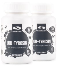 Miniatyrbild Healthwell Jod+Tyrosin, 120 kaps