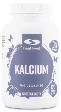 Miniatyrbild Healthwell Kalcium, 120 kaps