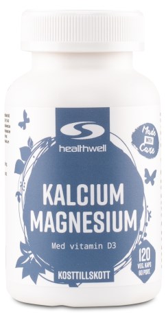 Miniatyrbild Healthwell Kalcium/Magnesium , 120 kaps