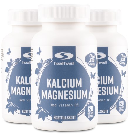 Miniatyrbild Healthwell Kalcium/Magnesium , 360 kaps
