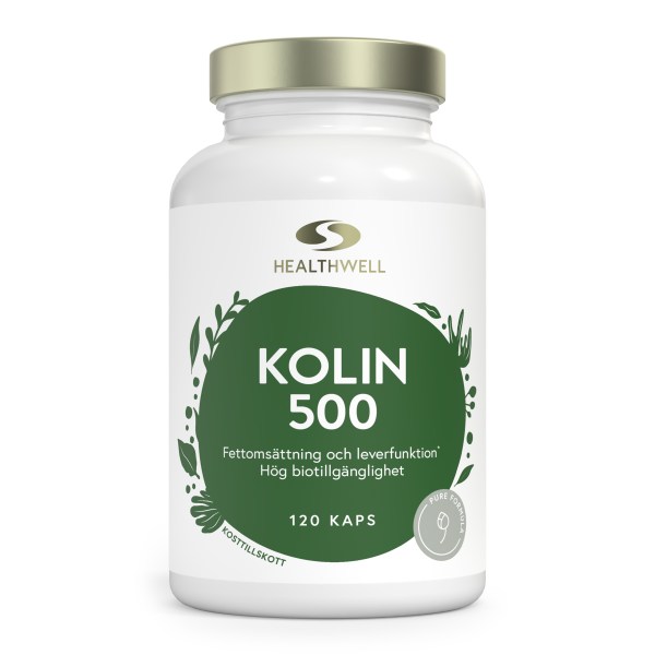 Healthwell Kolin 500, 120 kaps