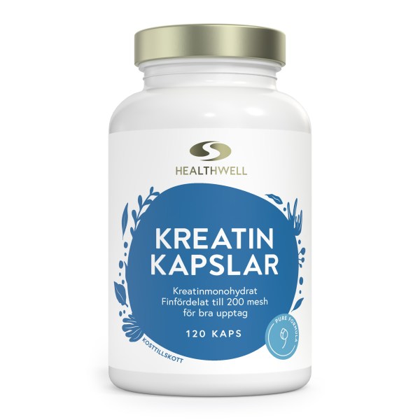 Healthwell Kreatin Kapslar 120 kaps