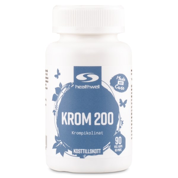 Healthwell Krom 200, 90 kaps