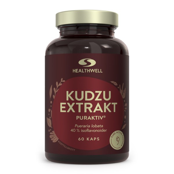 Healthwell Kudzu Extrakt Puraktiv, 60 kaps