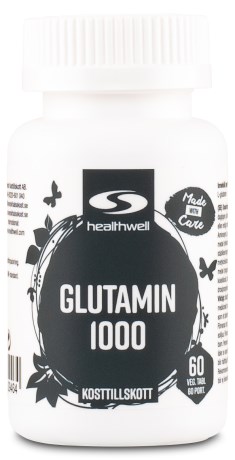 Miniatyrbild Healthwell L-Glutamin 1000, 60 tabl