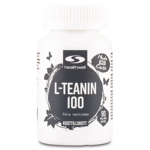 Healthwell L-teanin 100, 90 kaps
