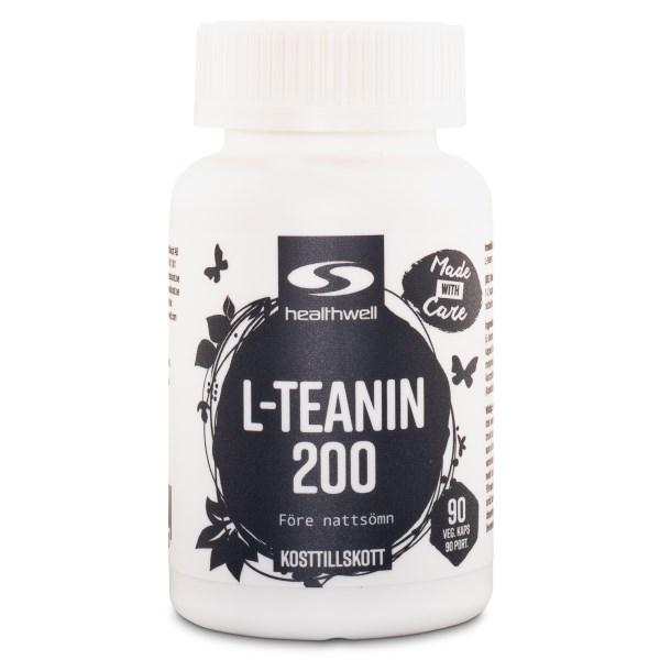 Healthwell L-teanin 200, 90 kaps