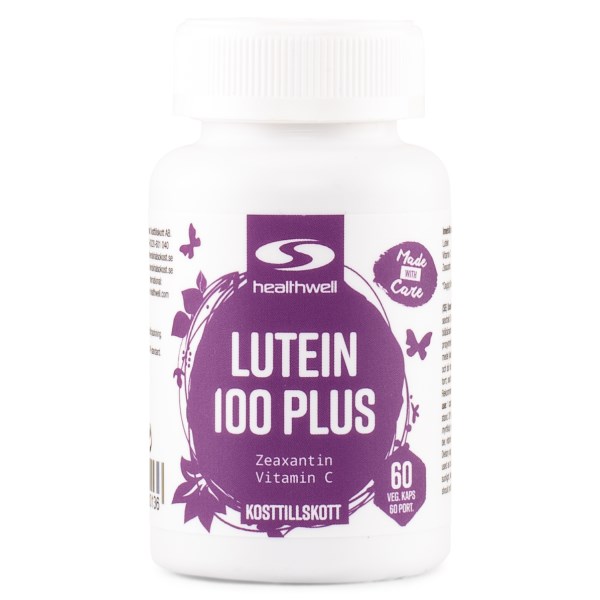 Healthwell Lutein 100 Plus, 60 kaps