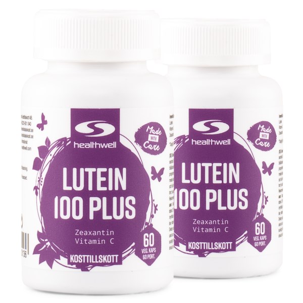 Healthwell Lutein 100 Plus, 120 kaps