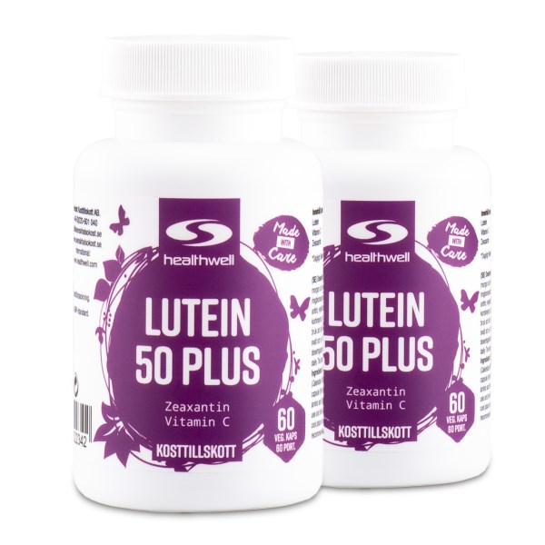 Healthwell Lutein 50 Plus, 120 kaps