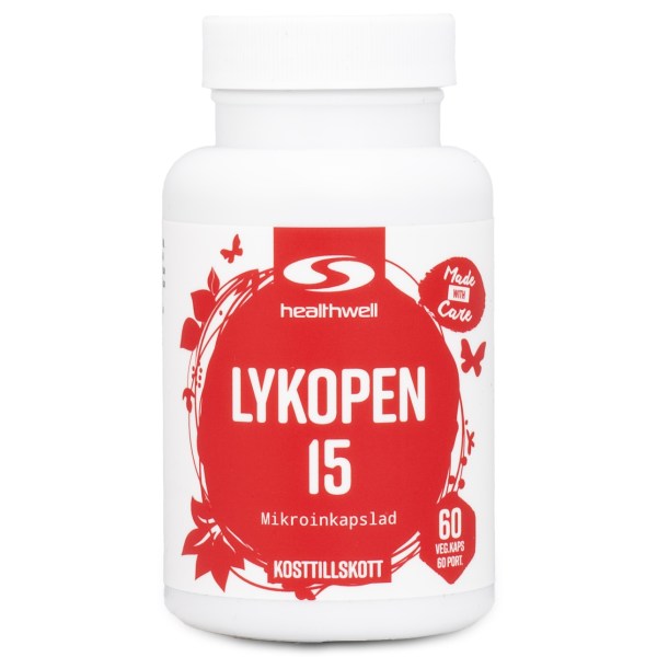 Healthwell Lykopen 15, 60 kaps