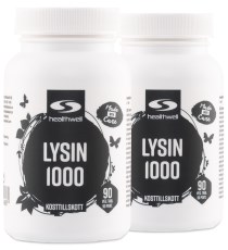 Miniatyrbild Healthwell Lysin 1000, 180 tabl