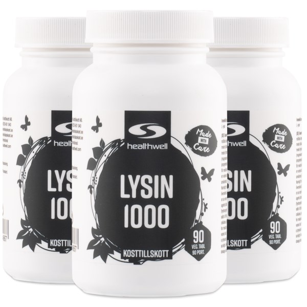 Healthwell Lysin 1000, 270 tabl