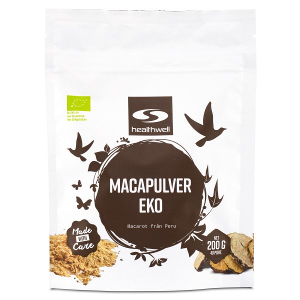 Healthwell Macapulver EKO, 200 g
