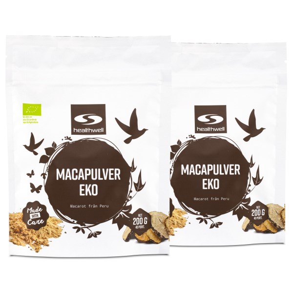 Healthwell Macapulver EKO, 400 g