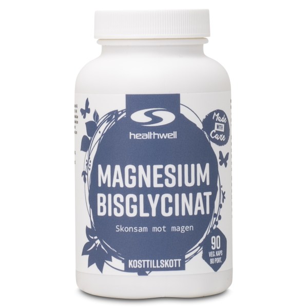 Healthwell Magnesium Bisglycinat, 90 kaps