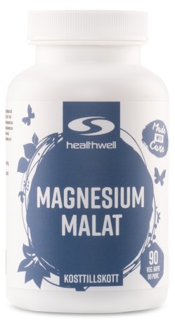 Miniatyrbild Healthwell Magnesiummalat, 90 kaps