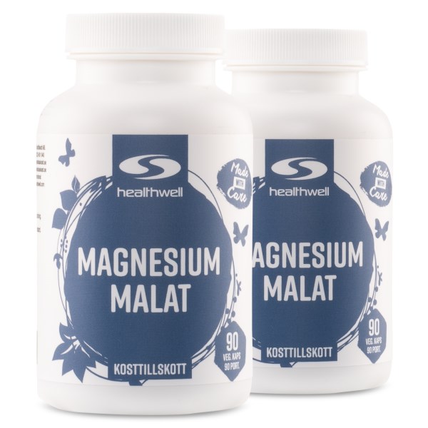 Healthwell Magnesiummalat, 180 kaps
