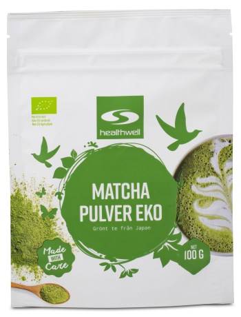 Miniatyrbild Healthwell Matcha Pulver EKO, 100 g