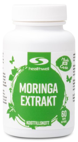 Miniatyrbild Healthwell Moringa Extrakt, 60 kaps